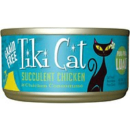 Tiki Cat Puka Puka Luau Succulent Chicken in Chicken Consomme Grain-Free Canned Cat Food