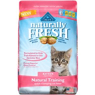 Blue Buffalo Naturally Fresh Walnut-Based Kitten Training Quick-Clumping Cat Litter