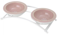 PetRageous Designs Toftee’s Paws Double Diner